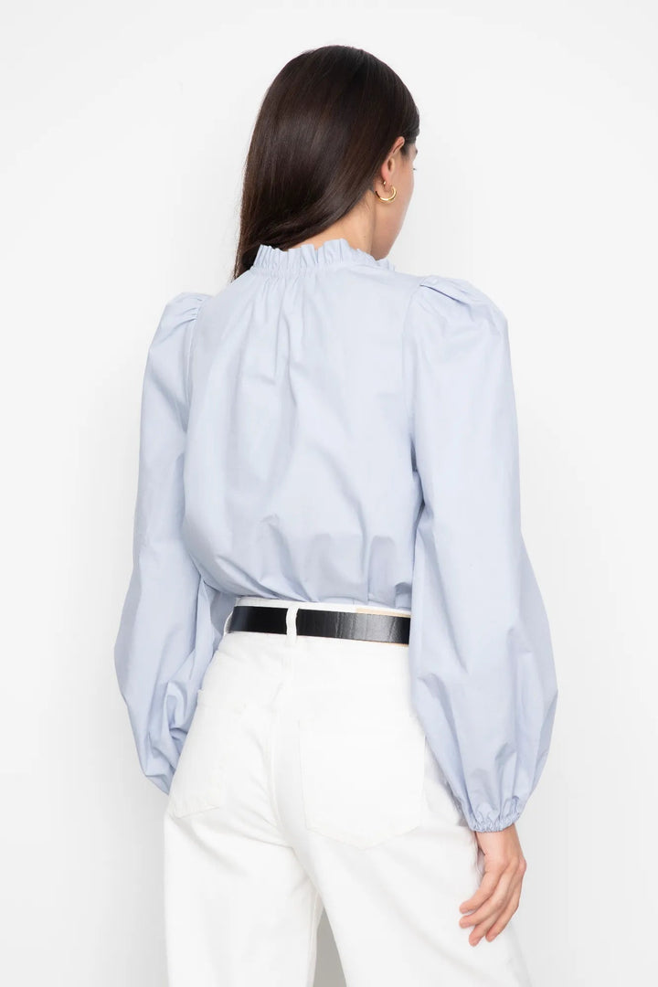 Infinity Blouse Light Blue | Skjorter og bluser | Smuk