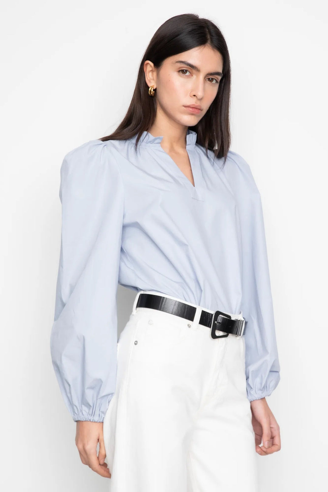 Infinity Blouse Light Blue | Skjorter og bluser | Smuk