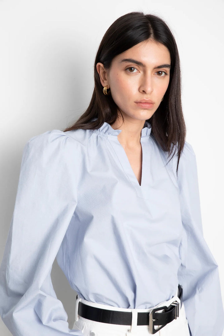 Infinity Blouse Light Blue | Skjorter og bluser | Smuk