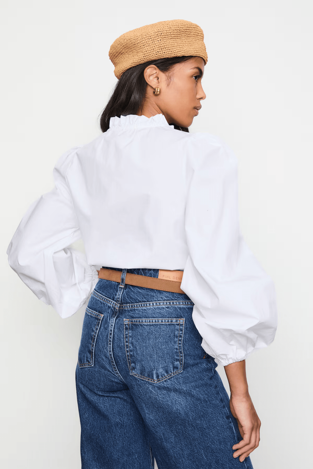 Infinity Blouse White | Skjorter og bluser | Smuk - Dameklær på nett