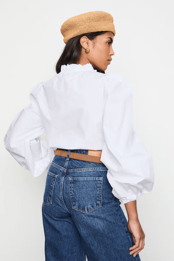 Infinity Blouse White | Skjorter og bluser | Smuk - Dameklær på nett