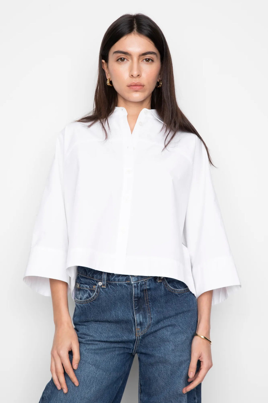 Iona Shirt White | Skjorter og bluser | Smuk