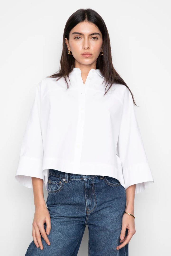 Iona Shirt White | Skjorter og bluser | Smuk