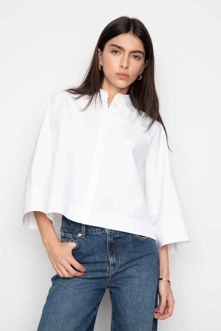 Iona Shirt White | Skjorter og bluser | Smuk