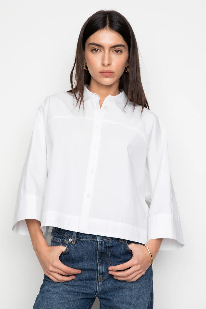 Iona Shirt White | Skjorter og bluser | Smuk