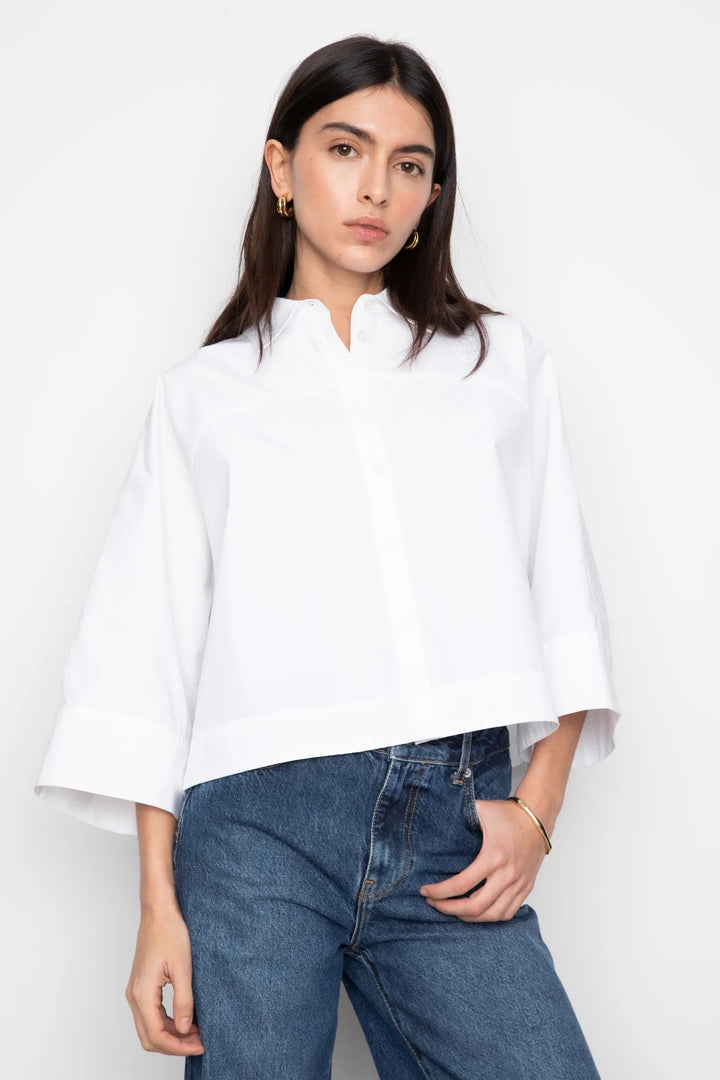 Iona Shirt White | Skjorter og bluser | Smuk