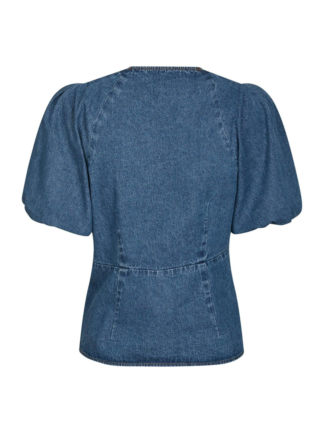 Irina Denim Blouse Blue | Skjorter og bluser | Smuk - Dameklær på nett