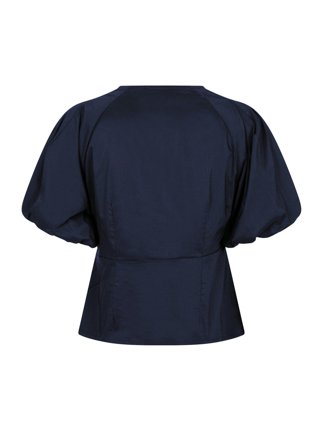 Irina Poplin Blouse Navy | Skjorter og bluser | Smuk
