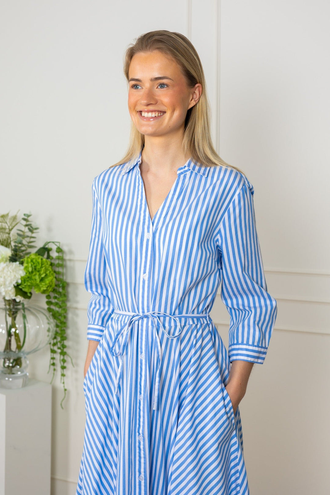 Isabelle Dress Blue | Kjoler | Smuk