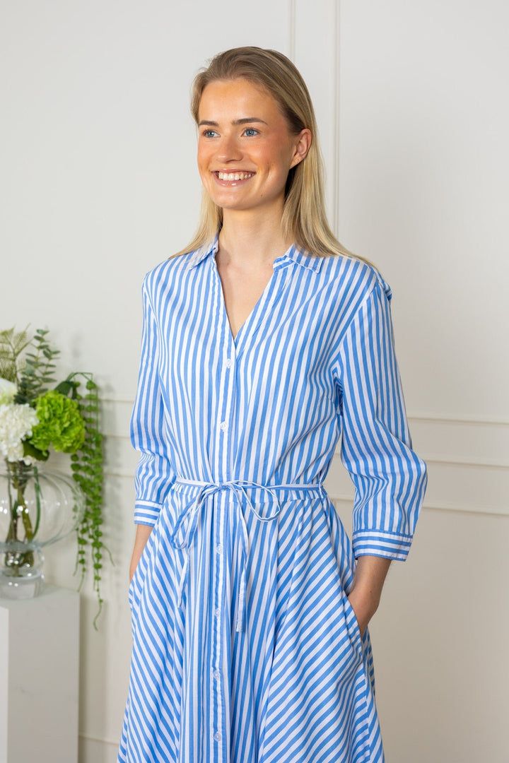 Isabelle Dress Blue | Kjoler | Smuk
