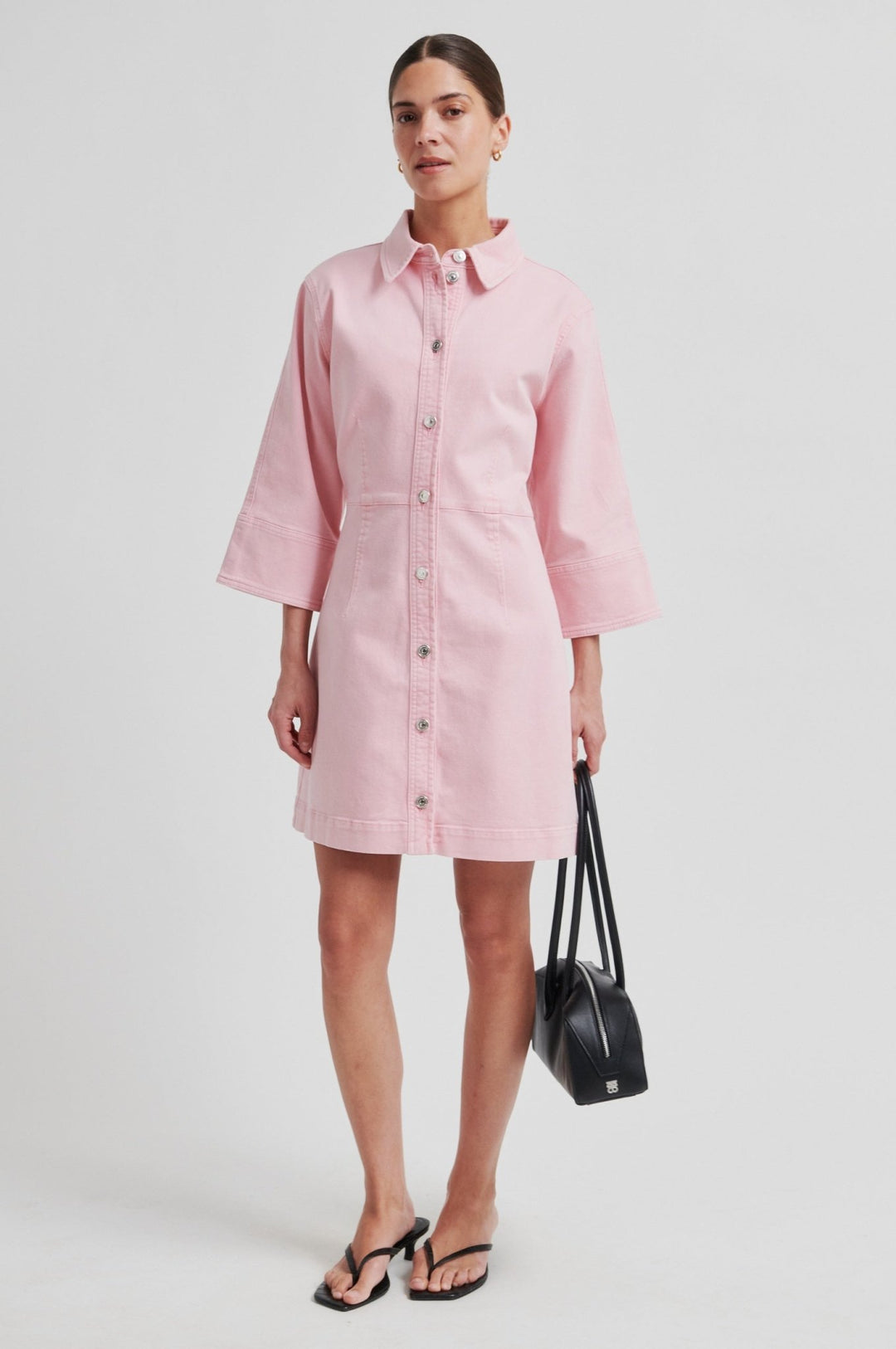 Isella Denim Dress Pale Lilac | Kjoler | Smuk