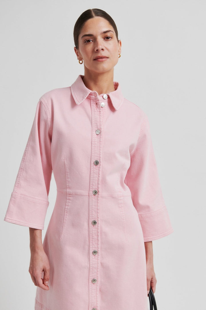 Isella Denim Dress Pale Lilac | Kjoler | Smuk