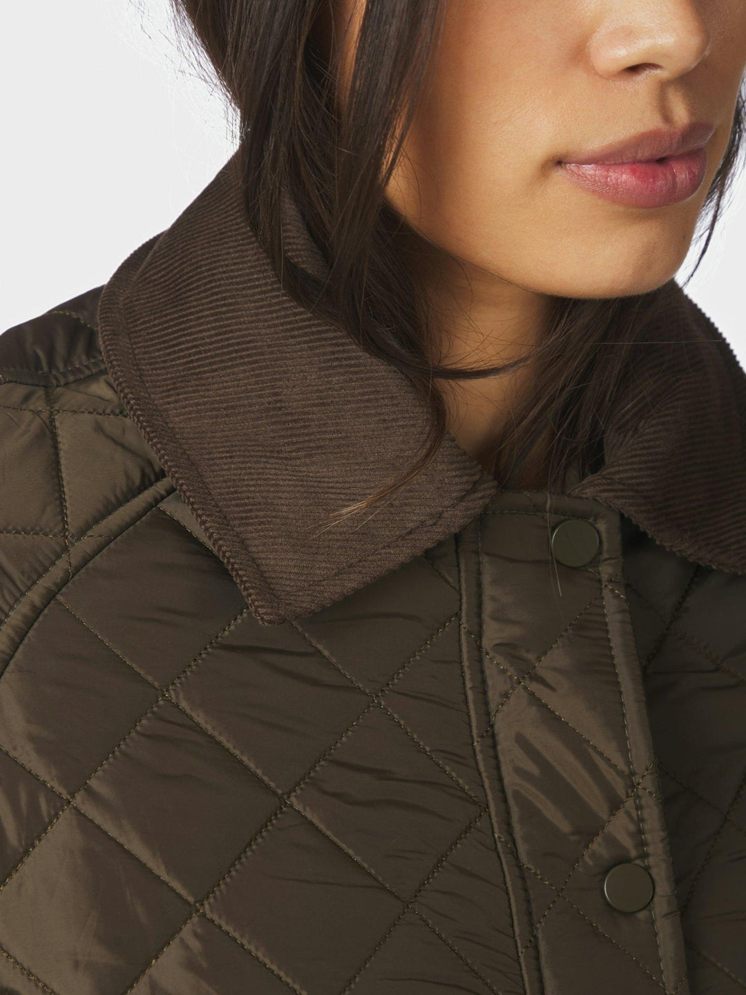 Iva Quilt Jacket Khaki | Yttertøy | Smuk