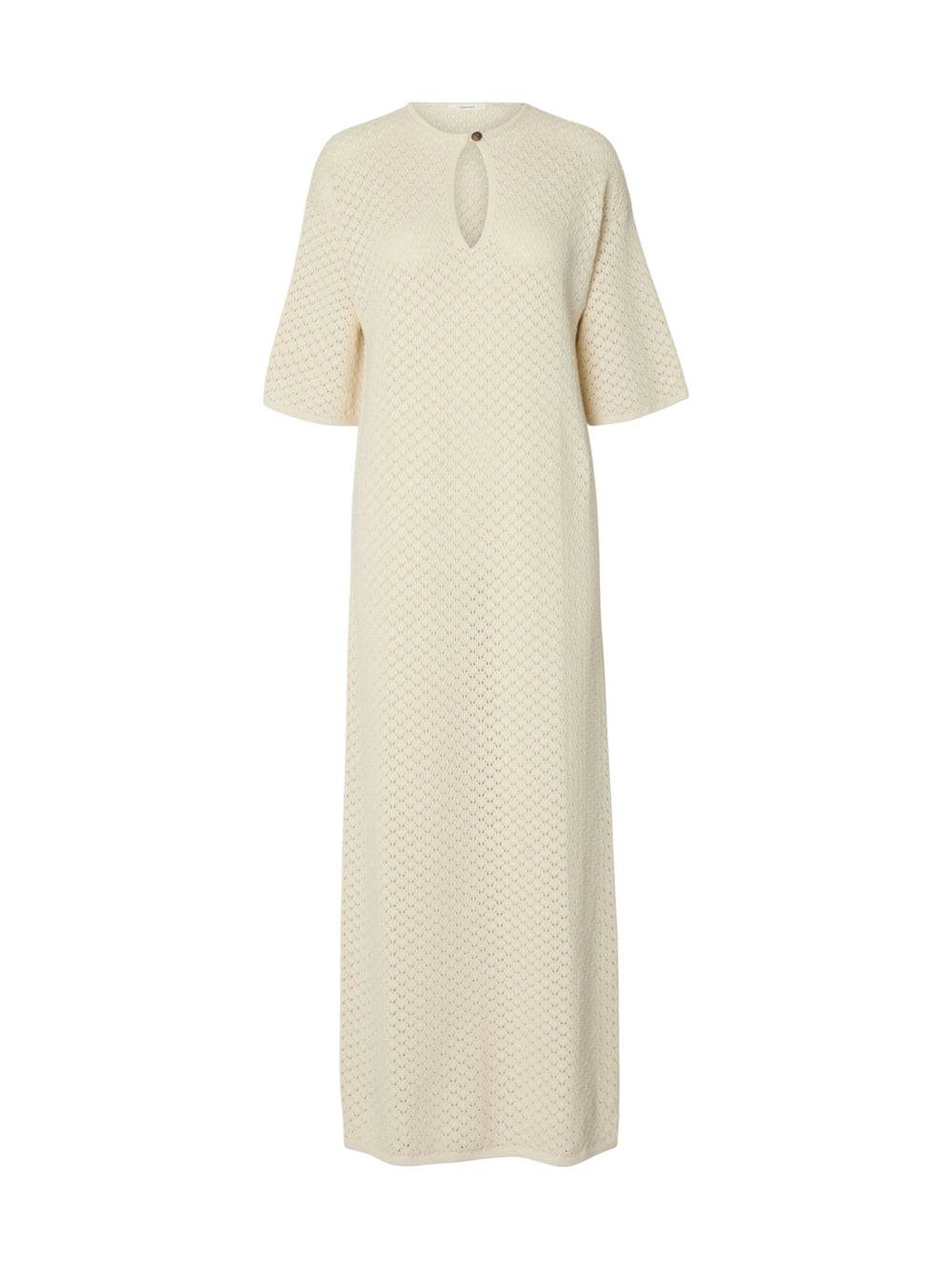 Ivy 2/4 Knit Structure Dress Birch | Kjoler | Smuk