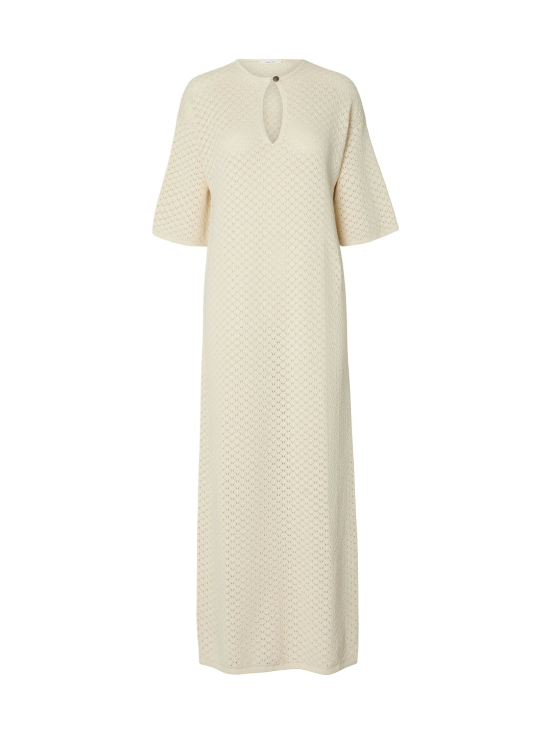 Ivy 2/4 Knit Structure Dress Birch | Kjoler | Smuk