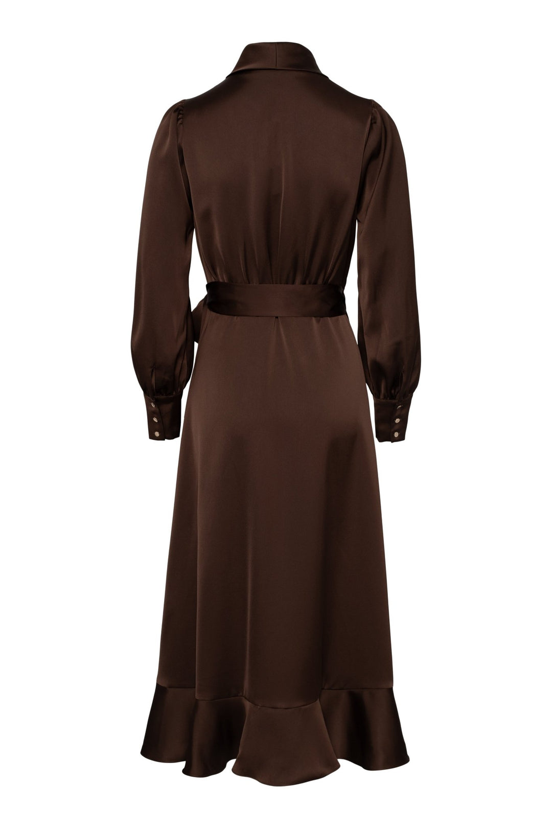 Iza Midi Dress Espresso | Kjoler | Smuk
