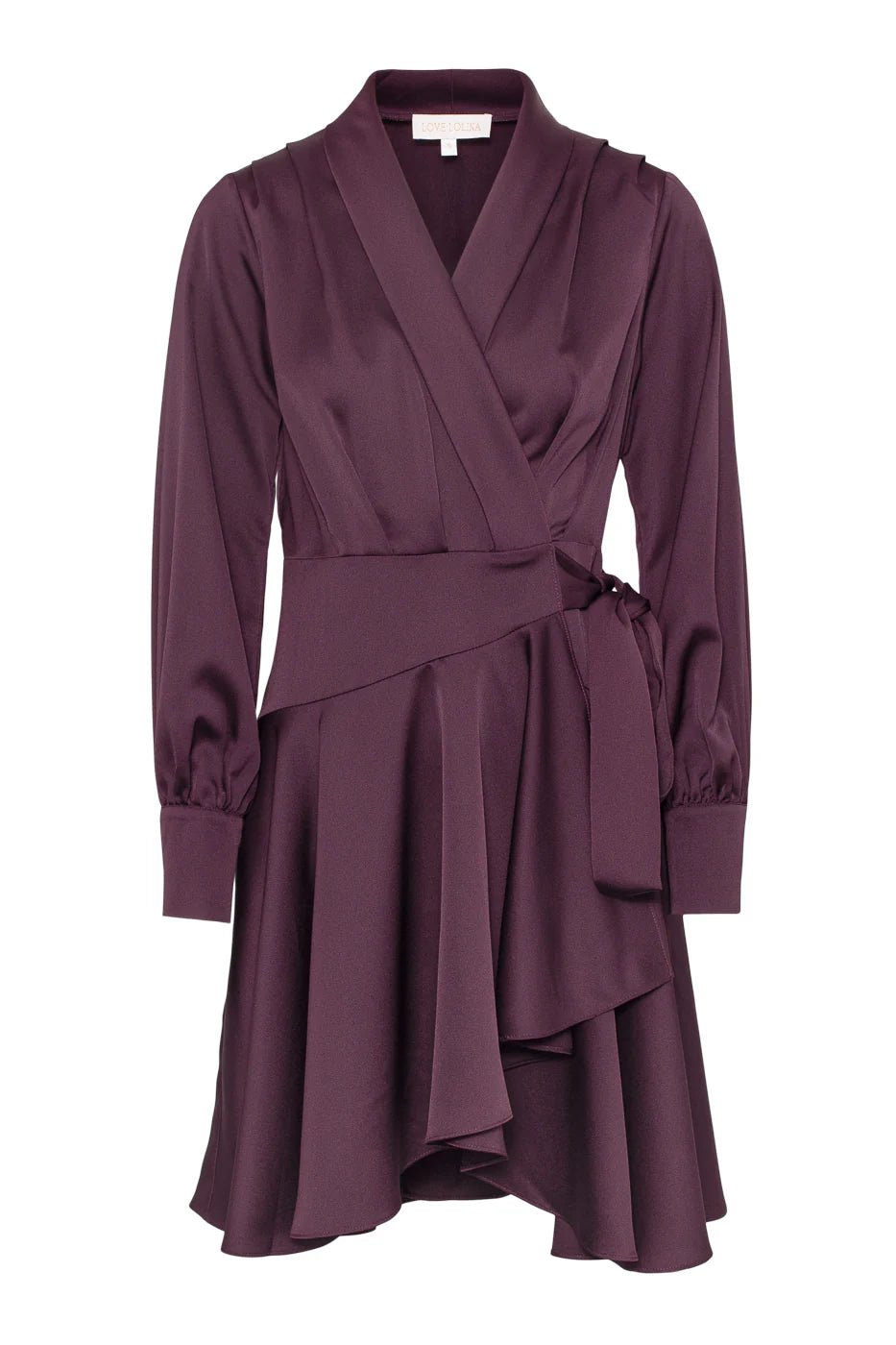 Iza Mini Dress Burgundy | Kjoler | Smuk - Dameklær på nett