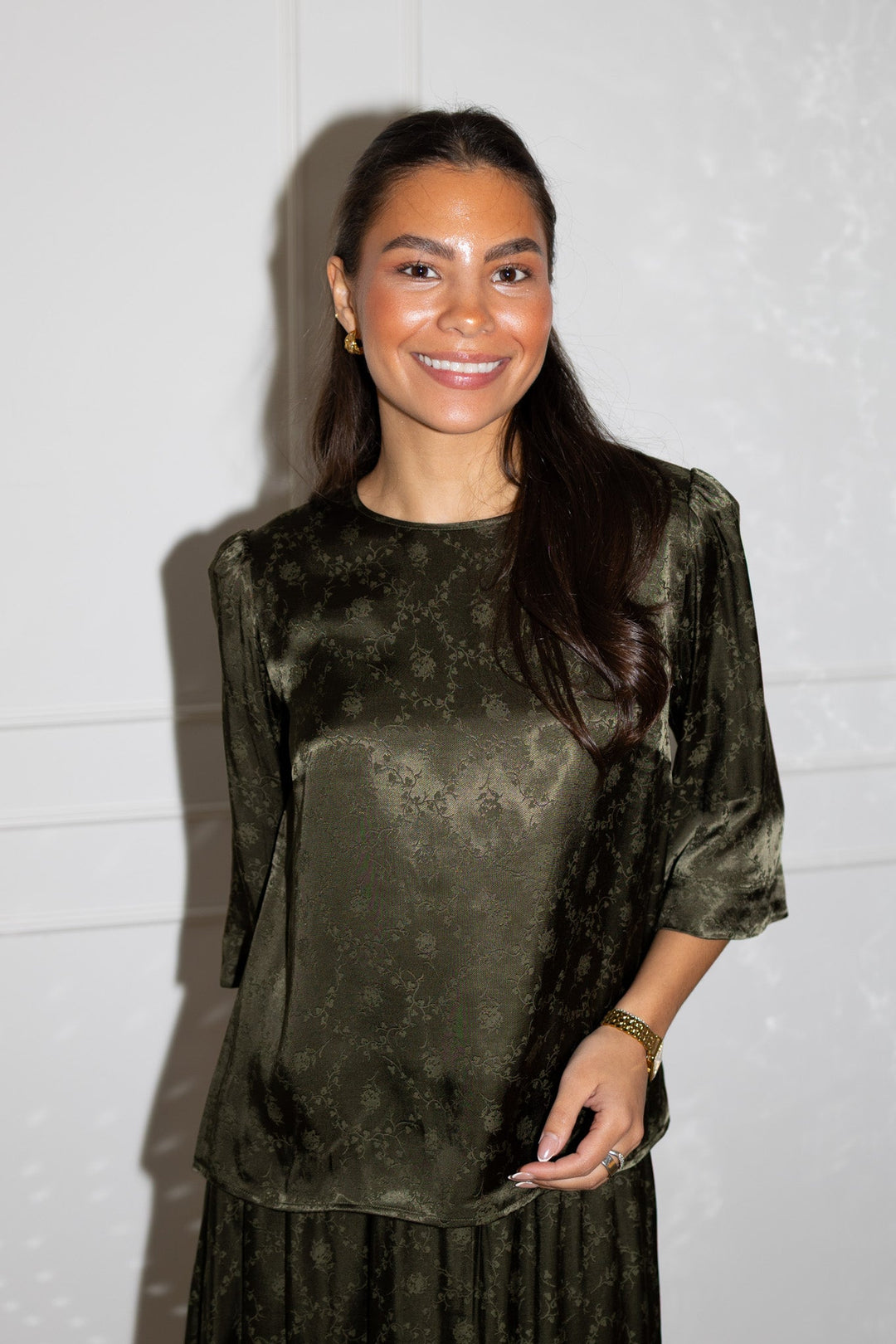 Jacquard Top Forest | Topper | Smuk