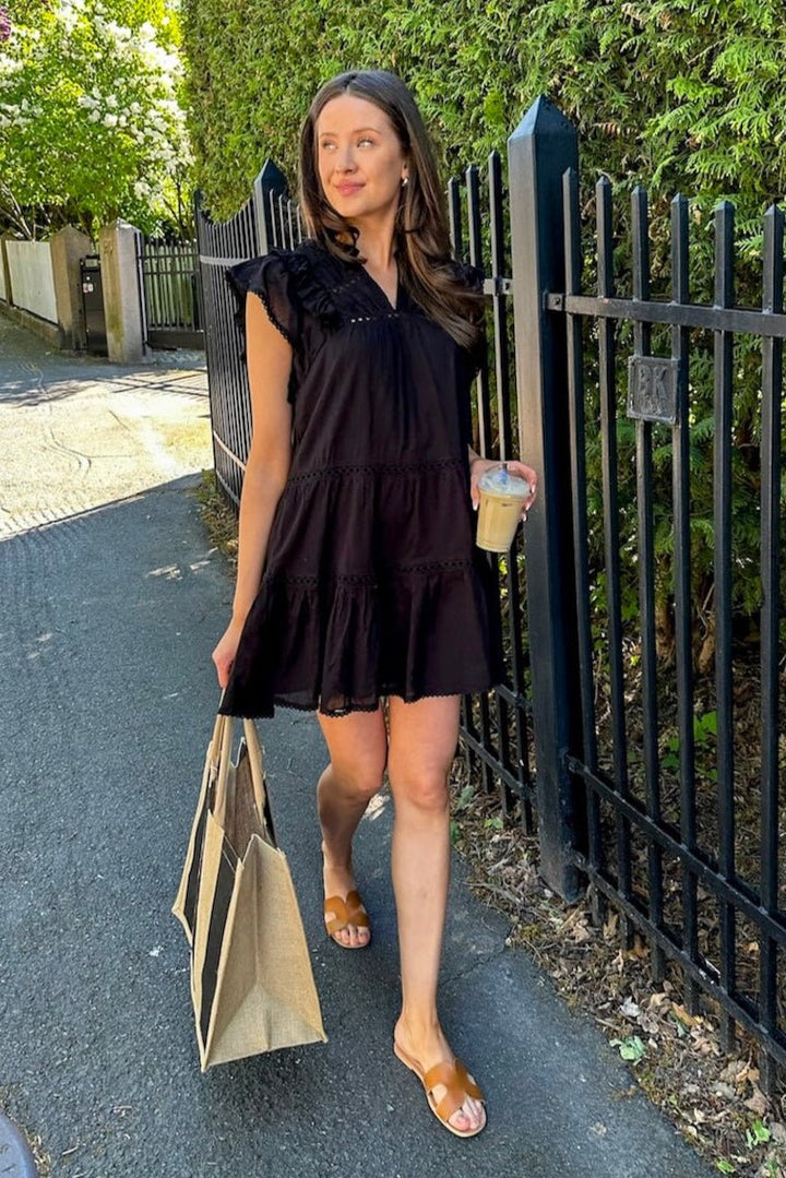 Jamma S Voile Dress Black | Kjoler | Smuk - Dameklær på nett