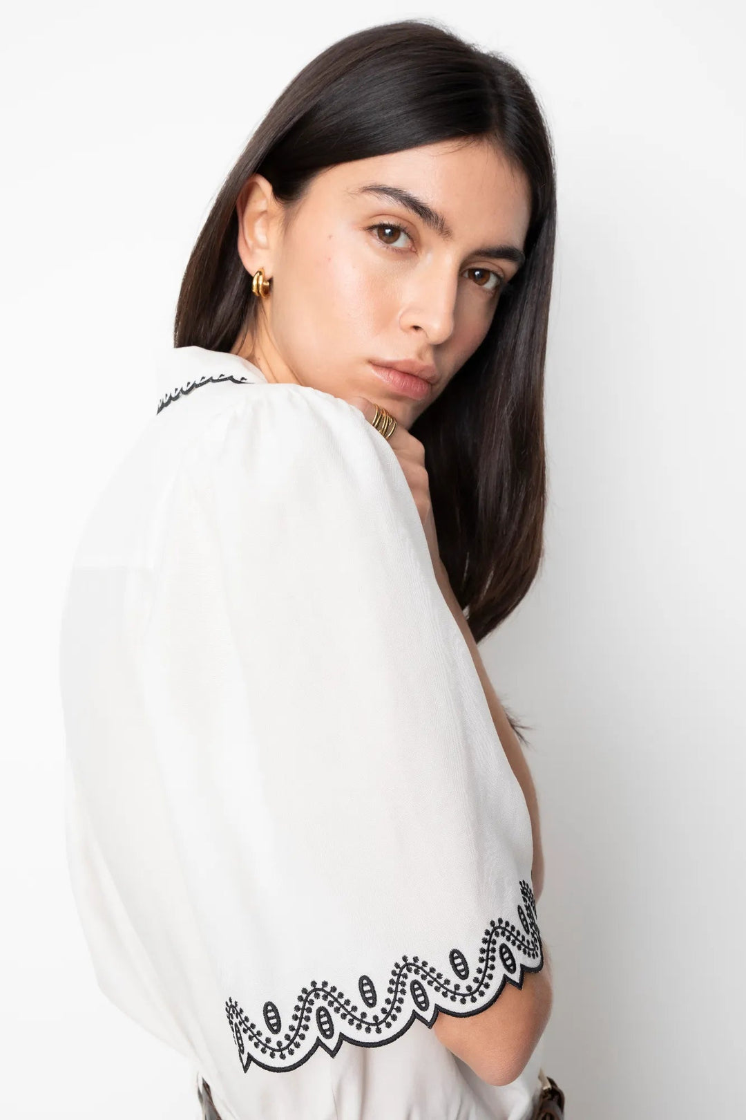 Jane Blouse Cream | Skjorter og bluser | Smuk
