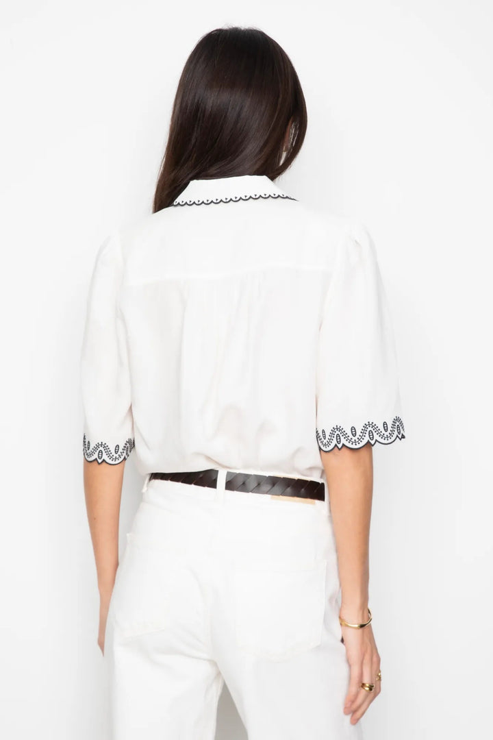 Jane Blouse Cream | Skjorter og bluser | Smuk