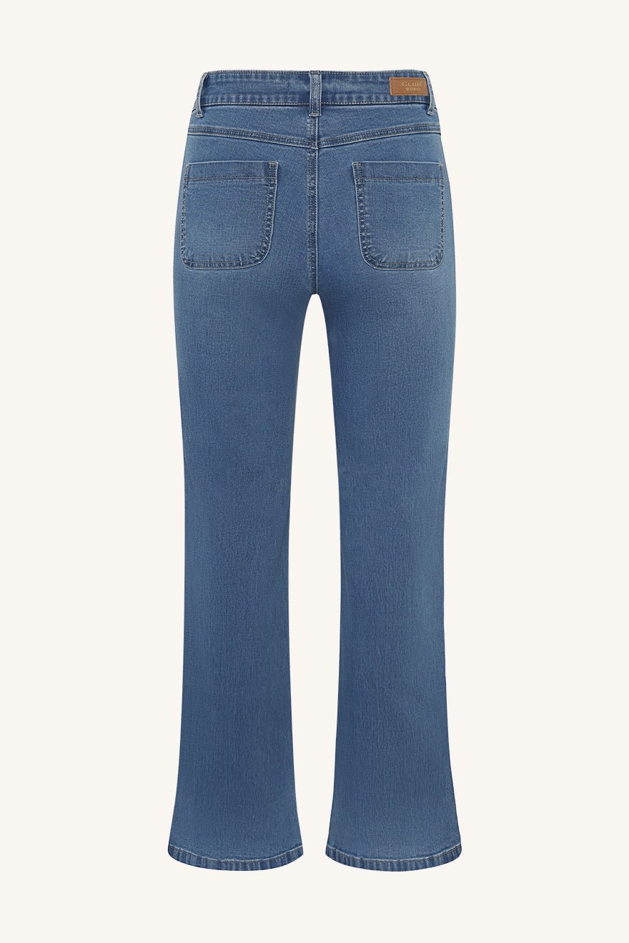 Jaya Pants Light Blue Denim | Bukser | Smuk - Dameklær på nett