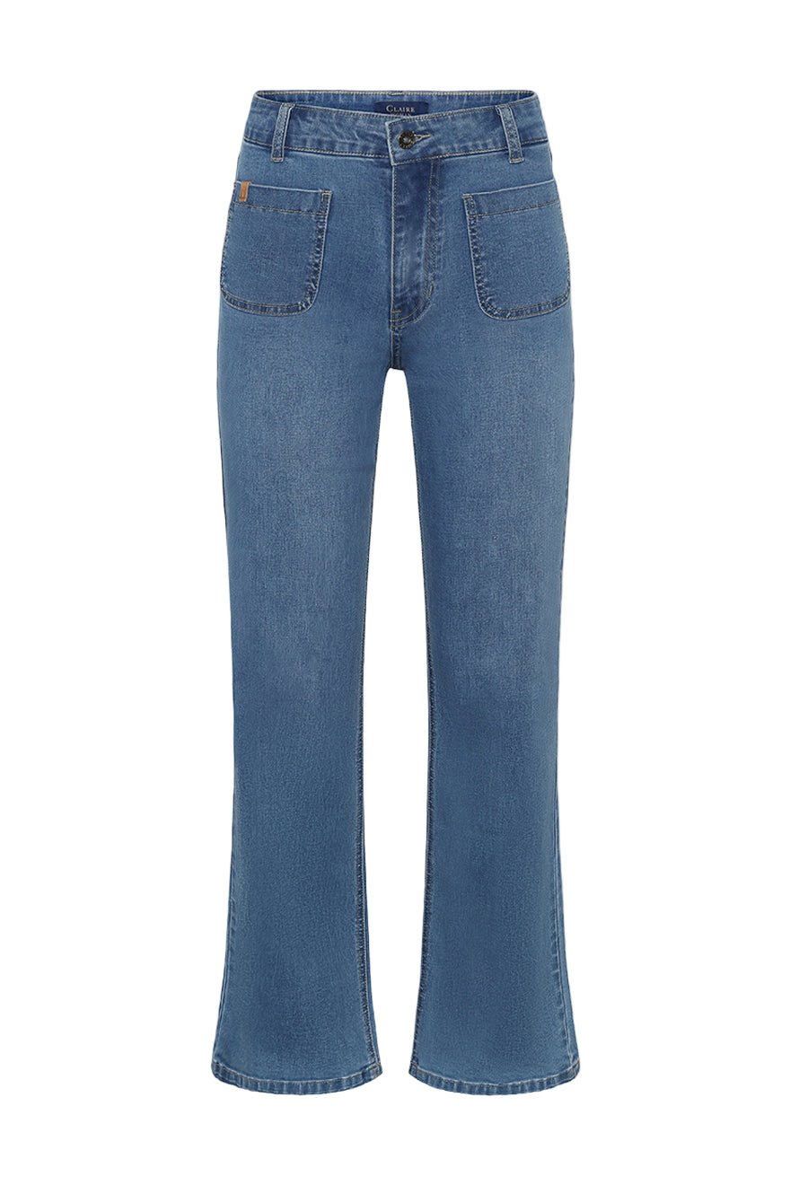 Jaya Pants Light Blue Denim | Bukser | Smuk - Dameklær på nett