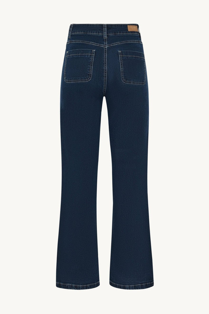 Jaya Trousers Medium Blue Denim | Bukser | Smuk