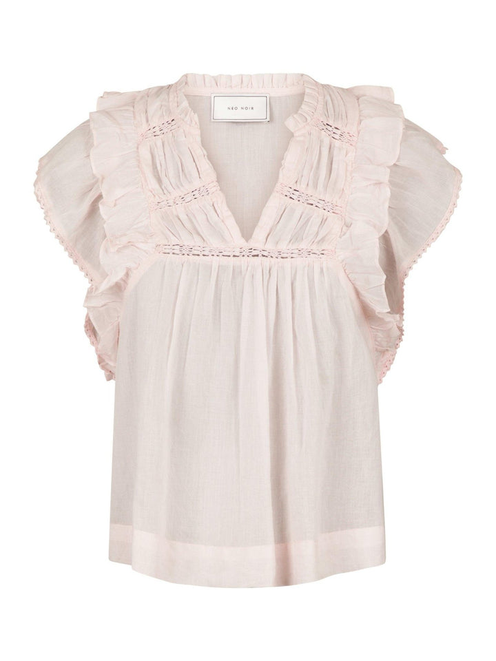 Jayla S Voile Top Light Pink | Topper | Smuk - Dameklær på nett