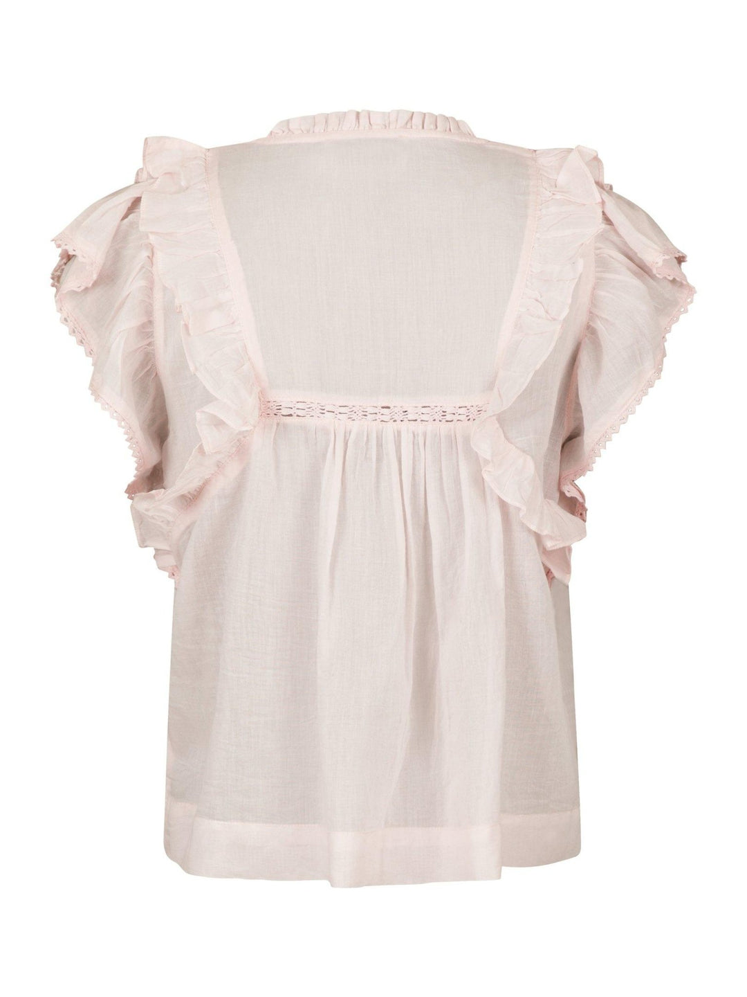 Jayla S Voile Top Light Pink | Topper | Smuk - Dameklær på nett
