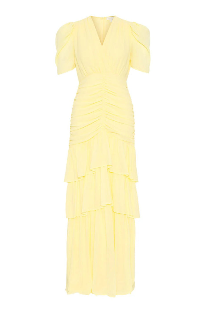 Jenna Maxi Dress Lemonade | Kjoler | Smuk