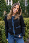 Jersey Jacket Black