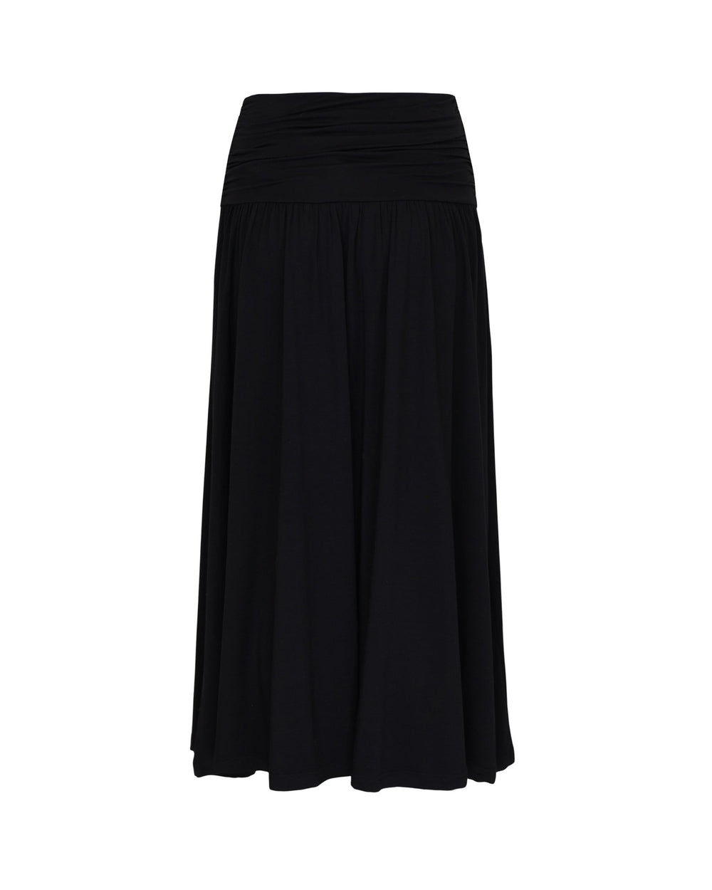 Jersey Skirt Black | Skjørt | Smuk