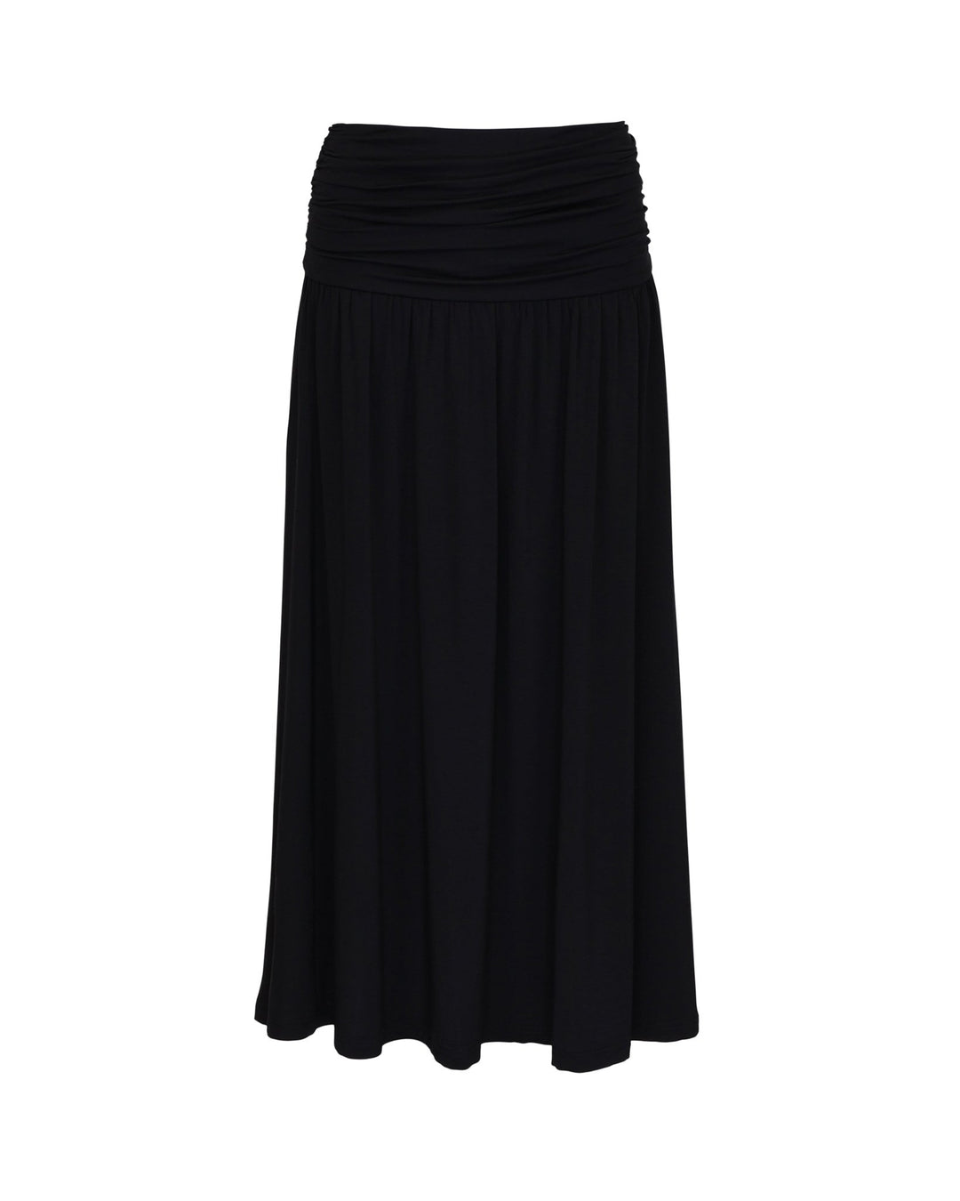 Jersey Skirt Black | Skjørt | Smuk
