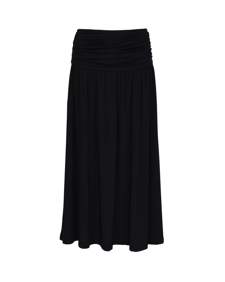 Jersey Skirt Black | Skjørt | Smuk