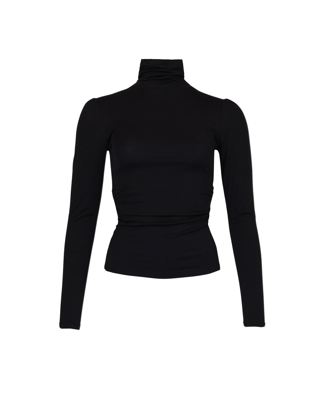 Jersey Turtleneck Black | Genser | Smuk