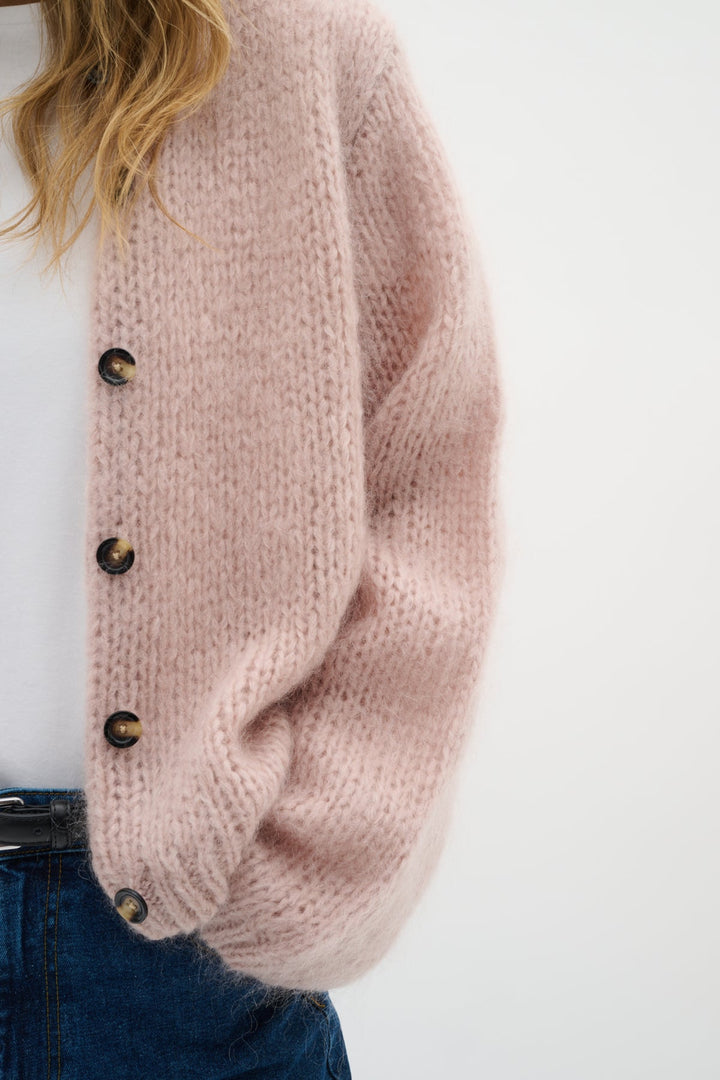 Jetraiw Cardigan Dusty Blush | Genser | Smuk - Dameklær på nett