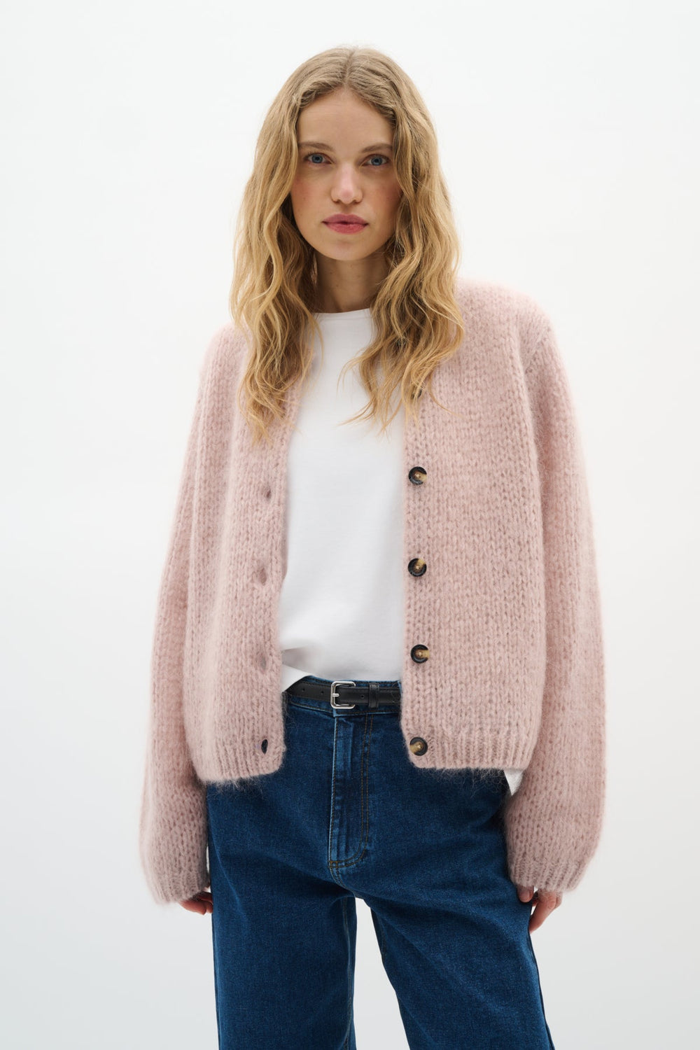 Jetraiw Cardigan Dusty Blush | Genser | Smuk - Dameklær på nett