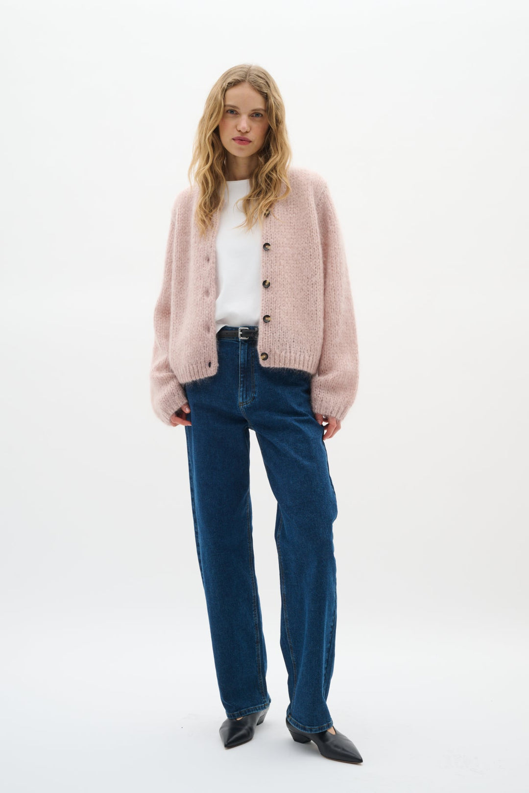 Jetraiw Cardigan Dusty Blush | Genser | Smuk - Dameklær på nett