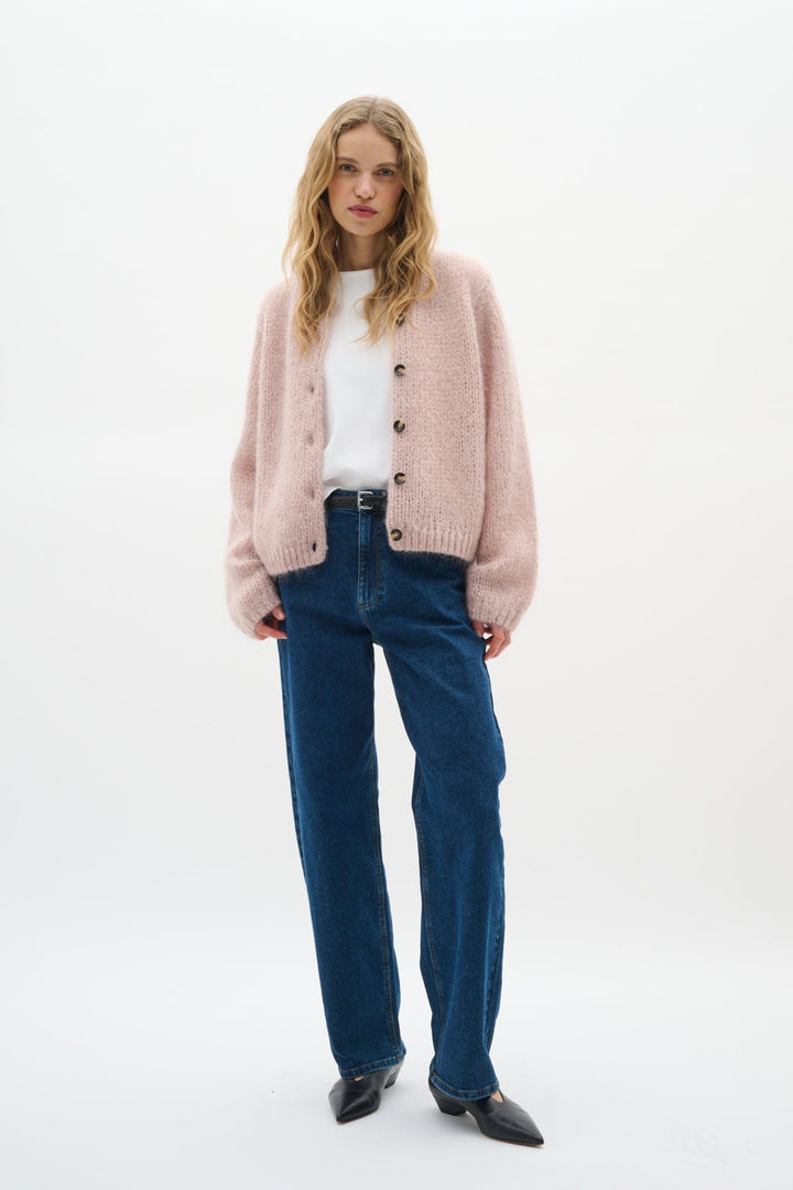 Jetraiw Cardigan Dusty Blush | Genser | Smuk - Dameklær på nett