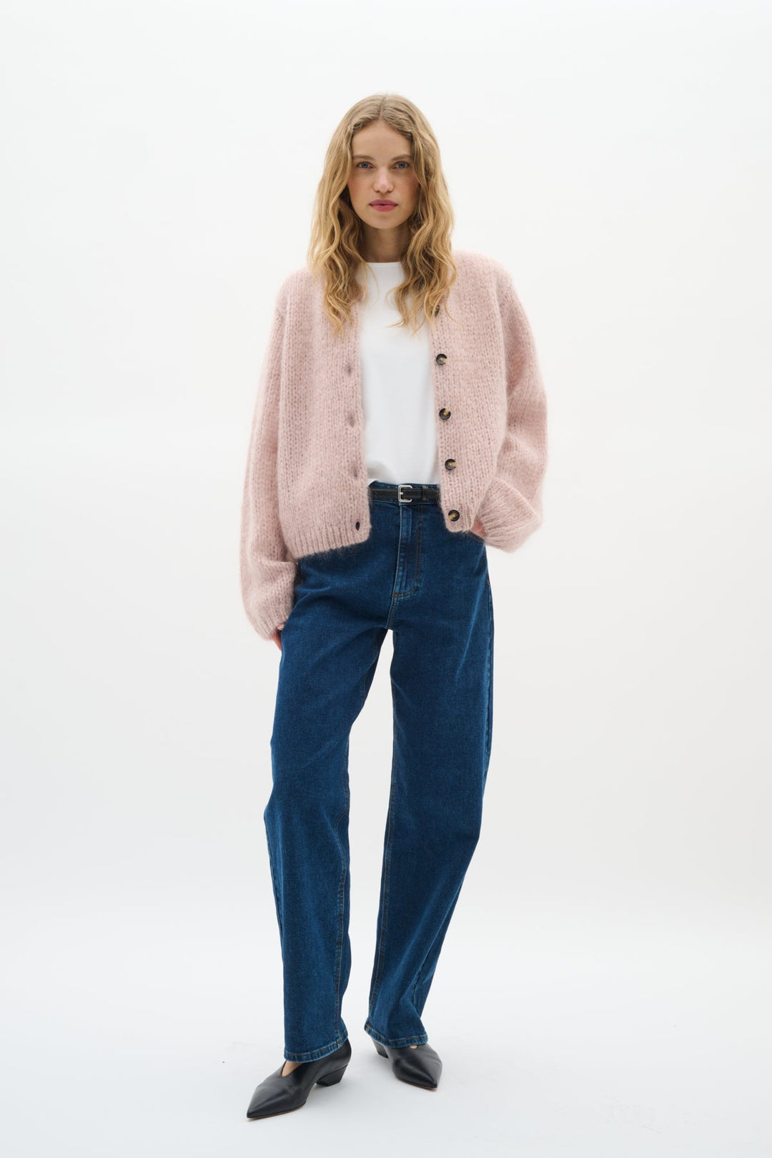 Jetraiw Cardigan Dusty Blush | Genser | Smuk - Dameklær på nett
