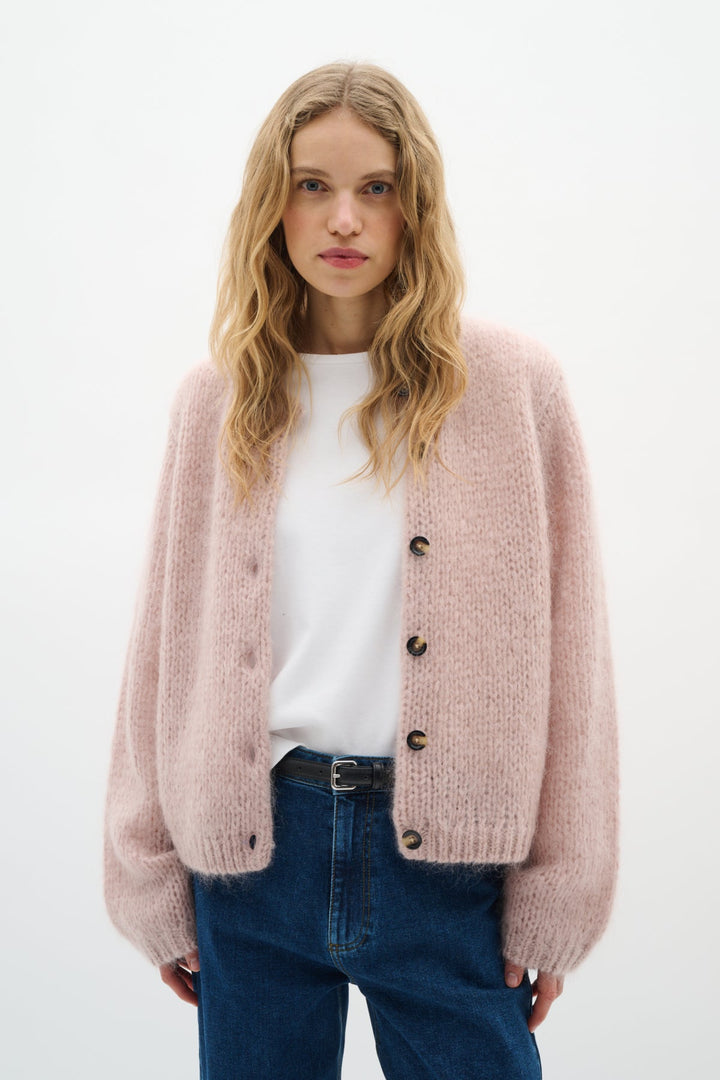 Jetraiw Cardigan Dusty Blush | Genser | Smuk - Dameklær på nett