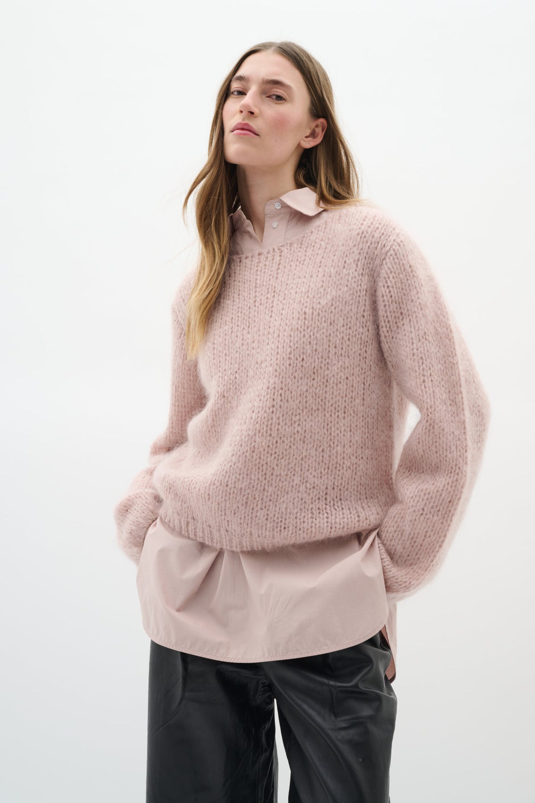 Jetraiw Pullover Dusty Blush | Genser | Smuk