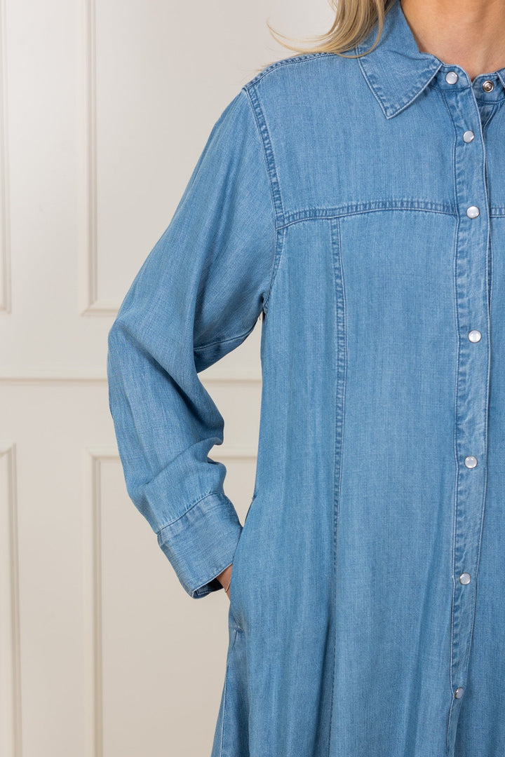 Joanna Dress Navy | Kjoler | Smuk