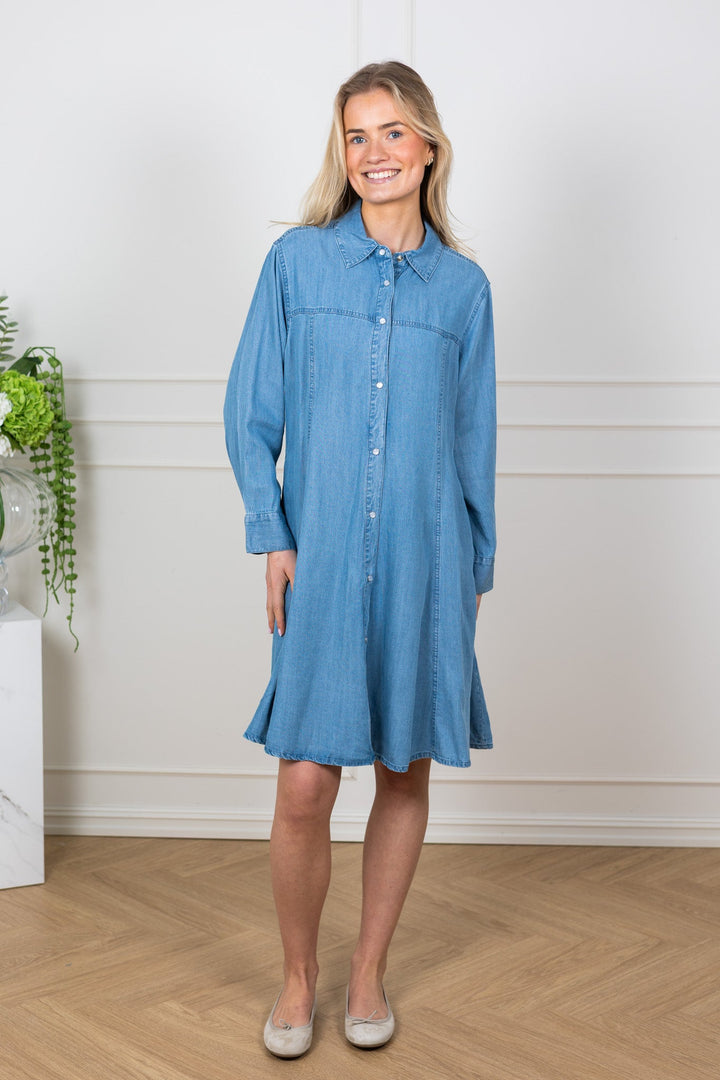 Joanna Dress Navy | Kjoler | Smuk