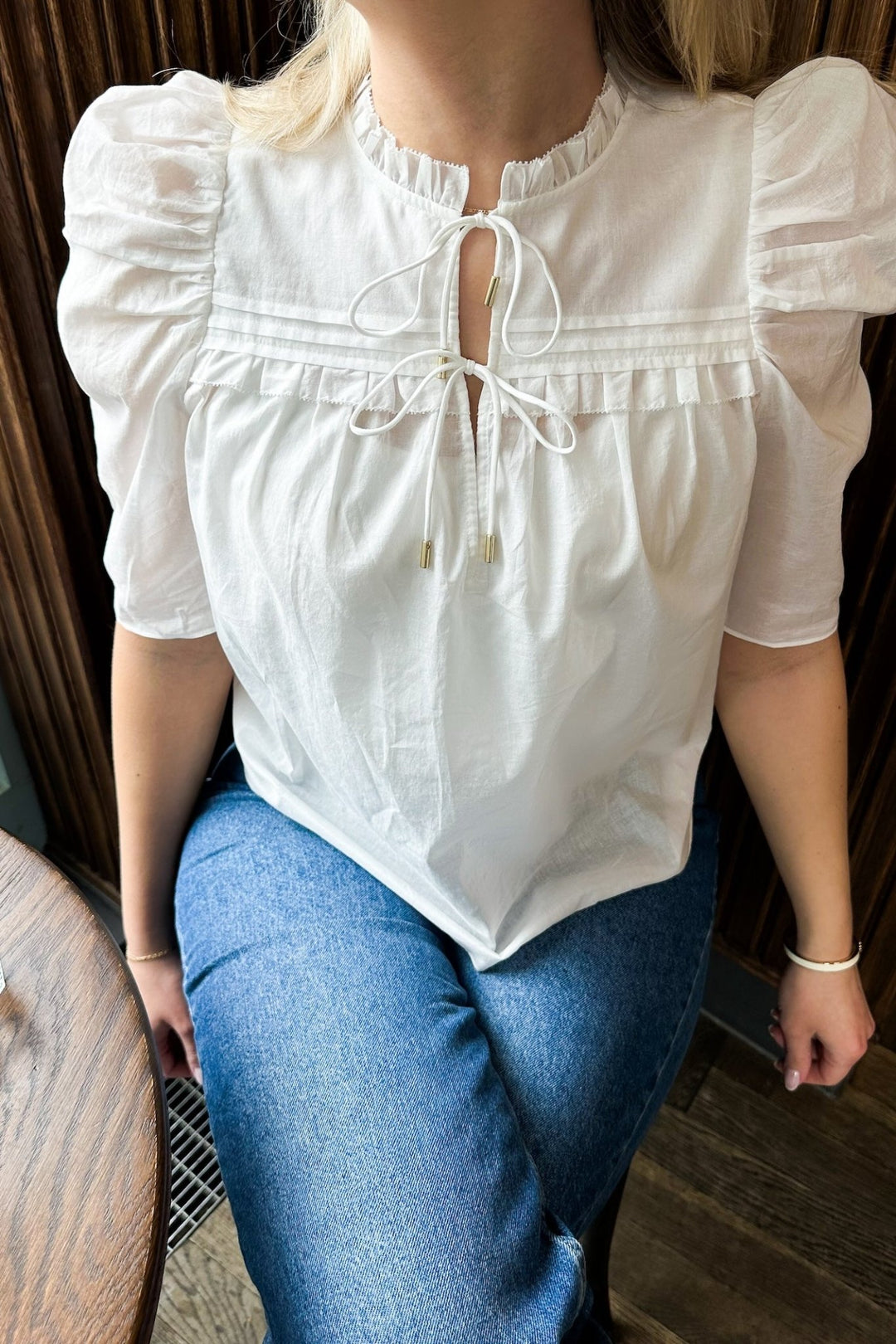 Jodisa Blouse White | Skjorter og bluser | Smuk - Dameklær på nett