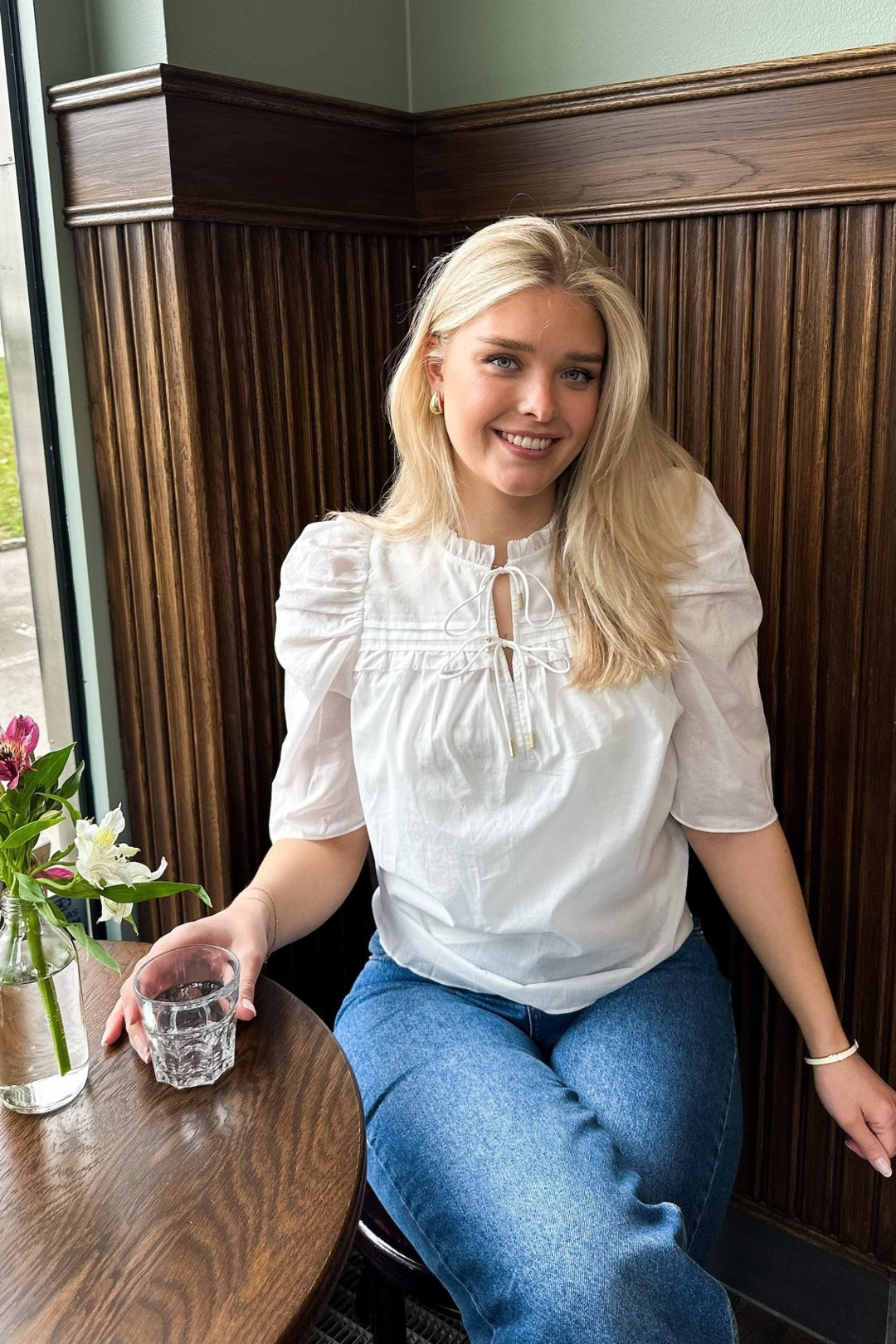 Jodisa Blouse White | Skjorter og bluser | Smuk - Dameklær på nett