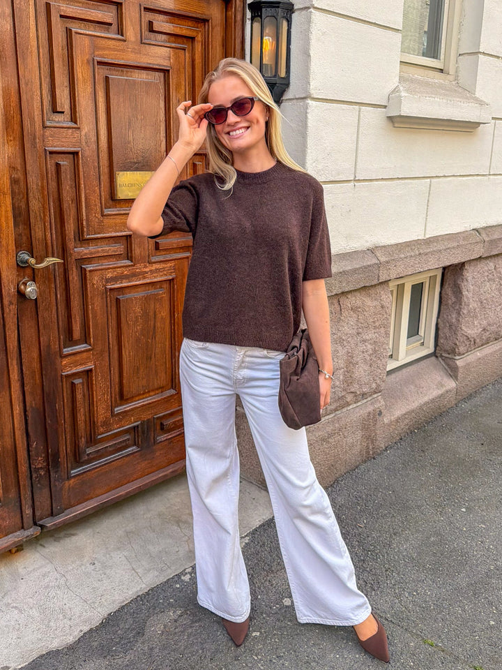 Johi Ss Wool Blend Pullover Coffee Bean | Genser | Smuk