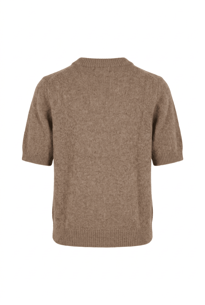 Johi Ss Wool Blend Pullover Taupe Gray | Genser | Smuk