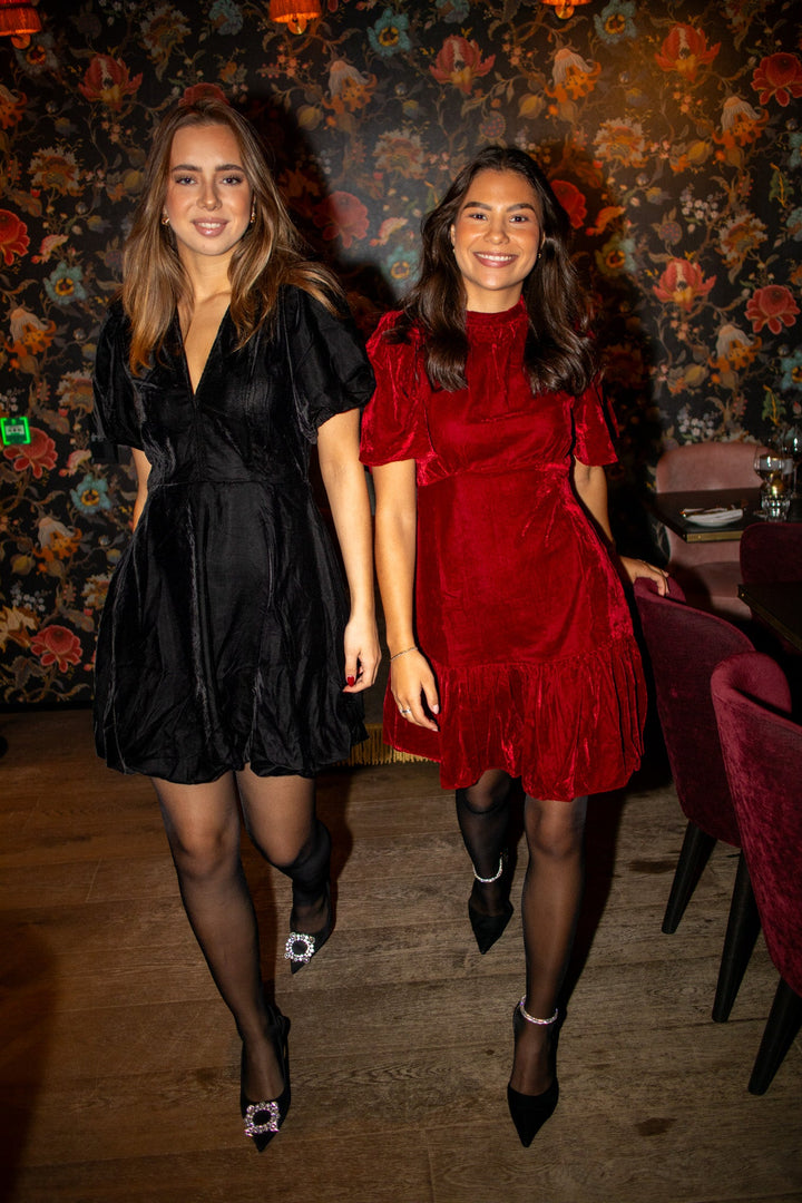 Jolie Dress Bordeaux Velvet | Kjoler | Smuk - Dameklær på nett